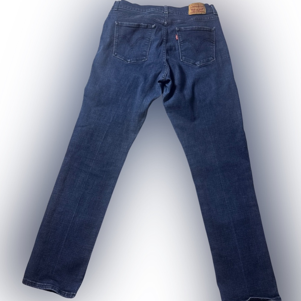 Levi's medium dark wash Denim Straight Jeans